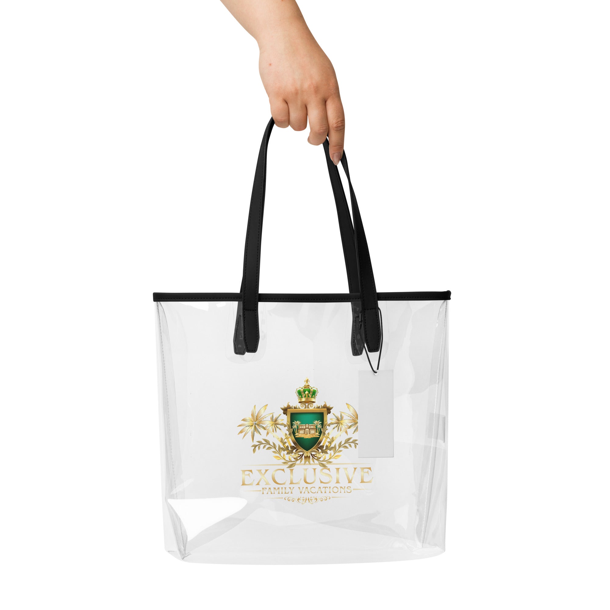 Exclusive Clear Beach Tote Bag